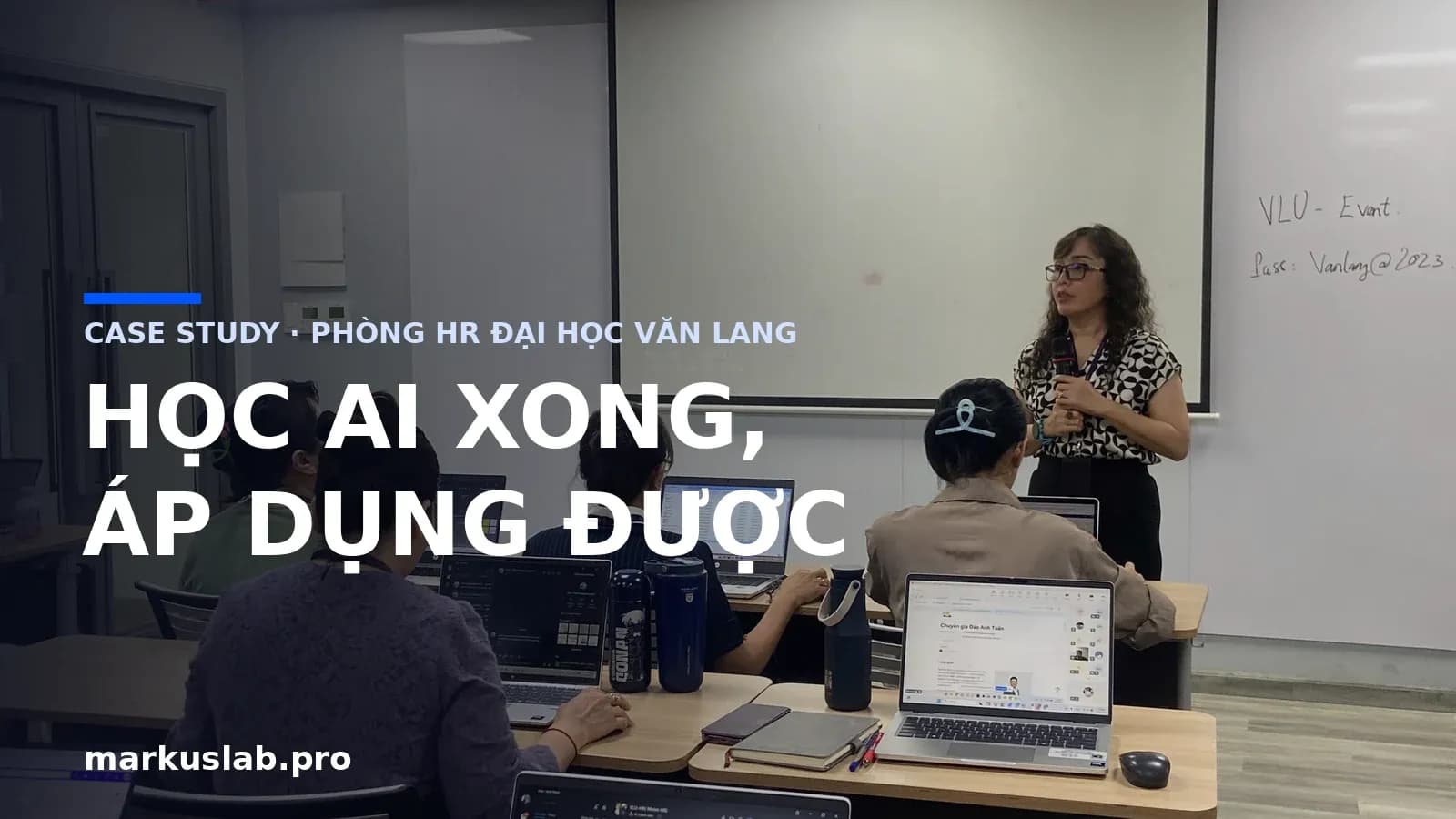 Đào tạo AI cho HR hiệu quả: 3 tầng kết quả tại Văn Lang