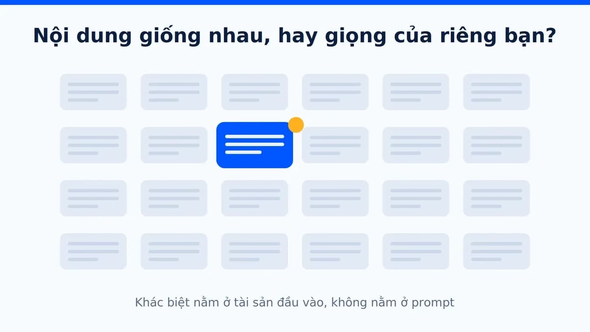 Quy trình sản xuất nội dung bằng AI: hướng dẫn 5 bước
